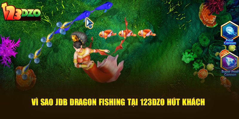 Vì sao JDB Dragon Fishing tại 123Dzo hút khách 